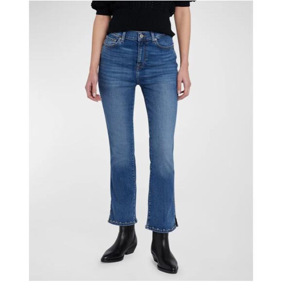 7 for all mankind HW slim kick w/ Studs in Juke. Size 26 - Picture 1 of 5